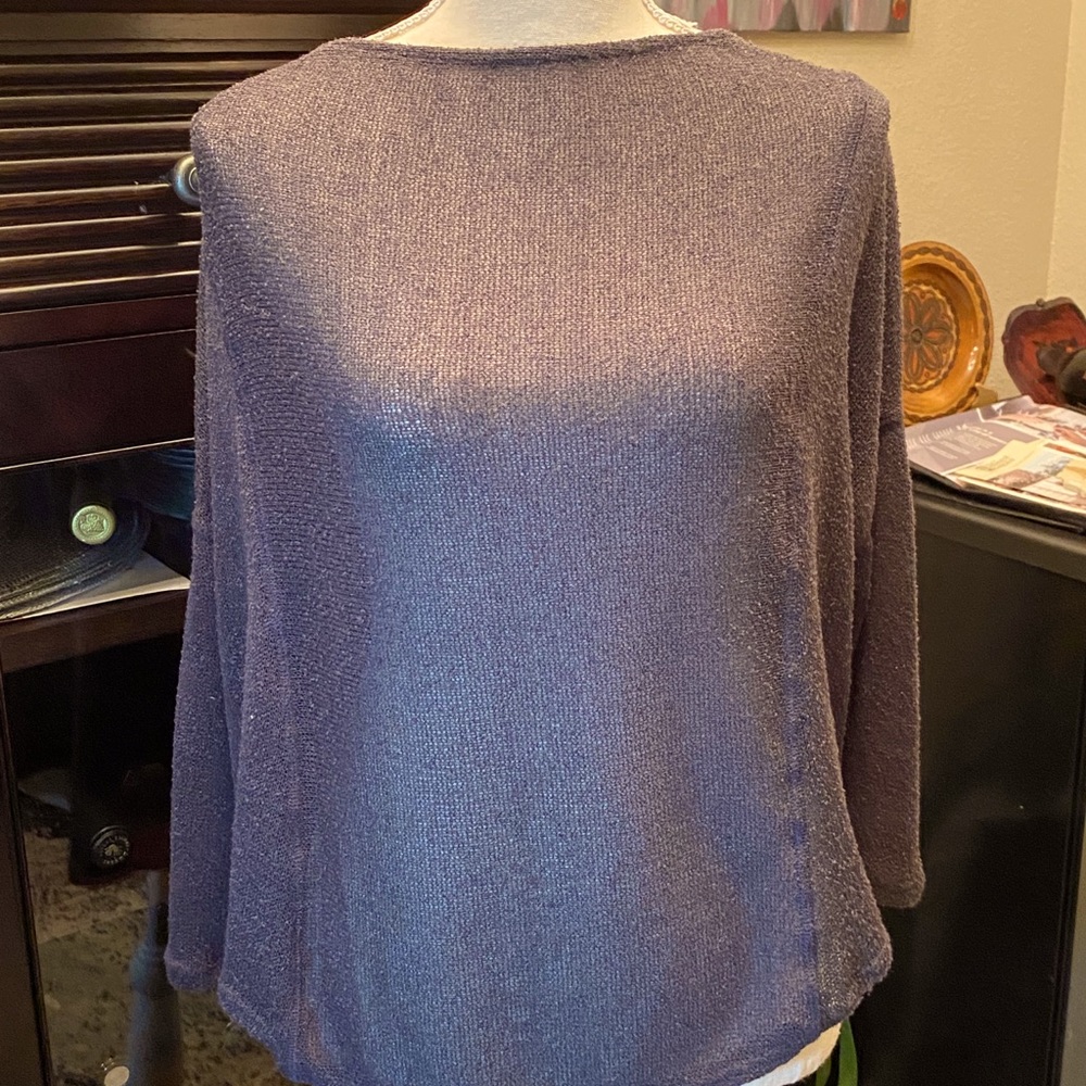 Promesa sheer pullover top